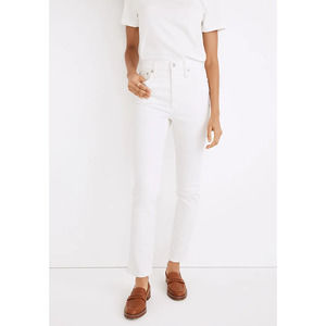 Madewell‎ Perfect High Rise Vintage Jean 31 Tile White NWT